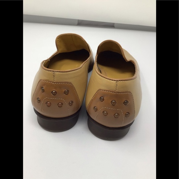 Enzo Angiolini Tan/Cream Loafers - Picture 3 of 6